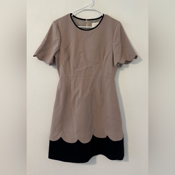 kate spade Dresses & Skirts - Kate Spade New York Sponge Crepe Scallop Short Sleeve Dress Chic Career Size 10